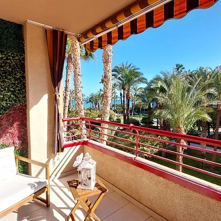 Apartamento Centrico En 1ª Linea De Playa Con Piscina Y Garaje Torrevieja