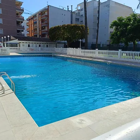 Centrico En 1ª Linea De Playa Con Piscinas Y Jardines Appartement