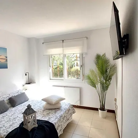 Appartement Centrico En 1ª Linea De Playa Con Piscinas Y Jardines